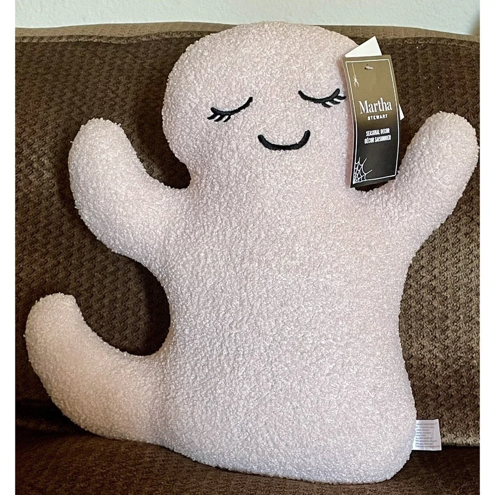 New Martha Stewart 2024 Halloween - ghost, mummy, mushroom‎ Plush Decor